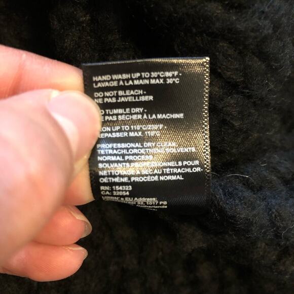 Maeve Womens Knit Bauble Oversized Vest One Size Black Colorful - Picture 6 of 9